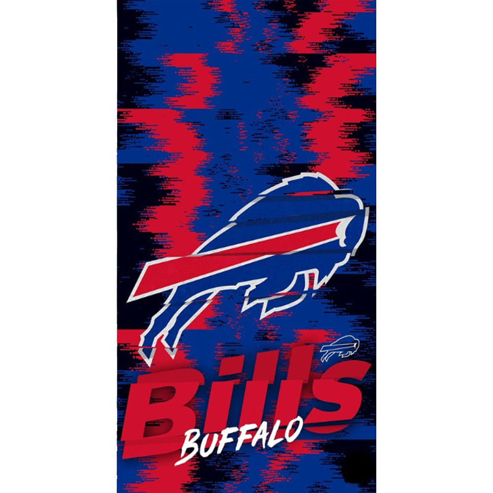 Buffalo Bills Logo - Full Round Drill Diamond Painting 30*55CM