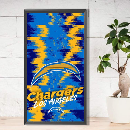 Los Angeles Chargers Logo - Full Round Drill Diamond Painting 30*55CM