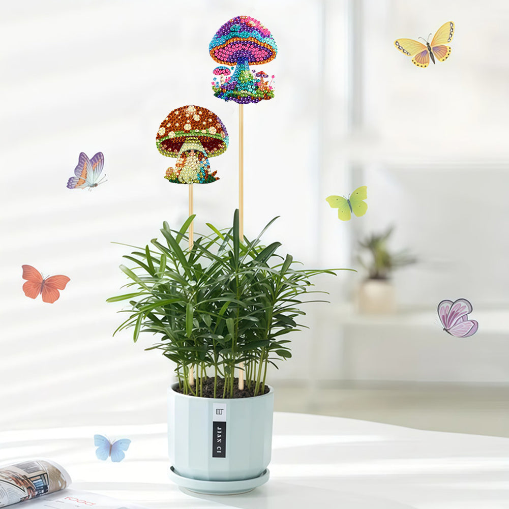 6Pcs Animal Stakes Diamond Painting Kits DIY Diamond Art Kits for Beginners