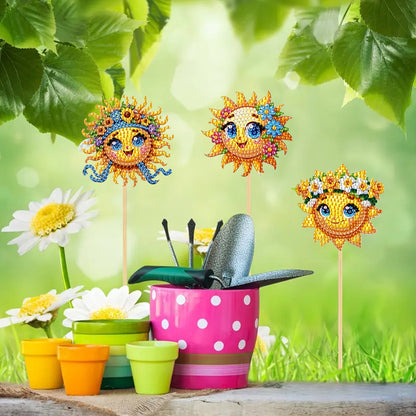 6Pcs Animal Stakes Diamond Painting Kits DIY Diamond Art Kits for Beginners