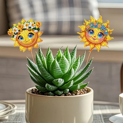 6Pcs Animal Stakes Diamond Painting Kits DIY Diamond Art Kits for Beginners