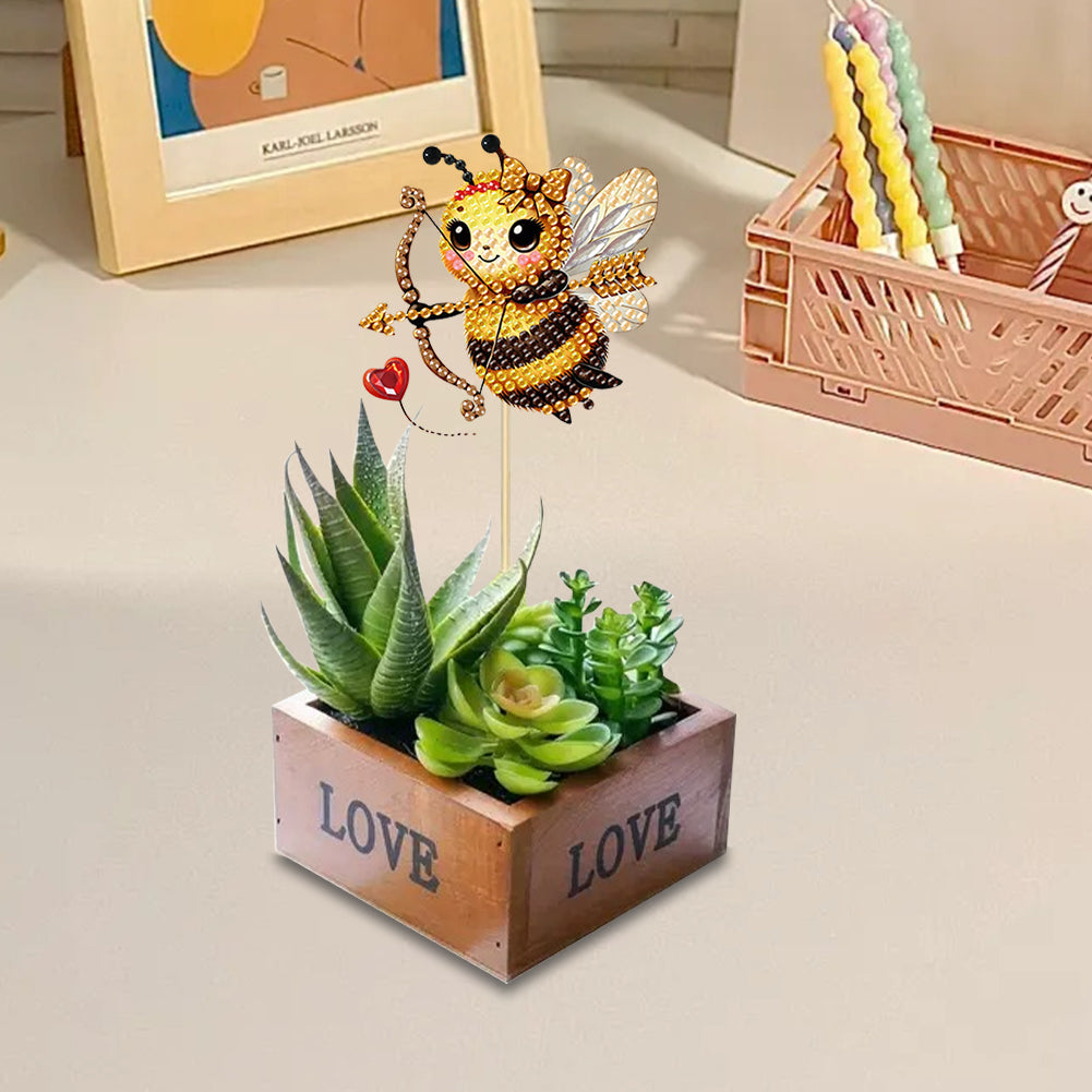 6Pcs Animal Stakes Diamond Painting Kits DIY Diamond Art Kits for Beginners