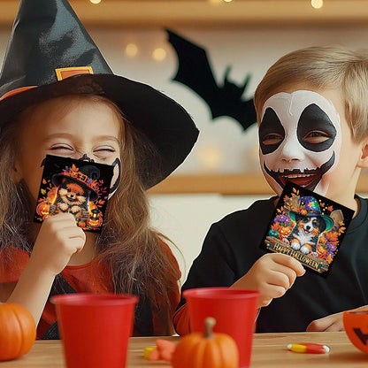 6PCS DIY Diamond Art Greeting Cards Halloween Designs for Halloween and Holidays