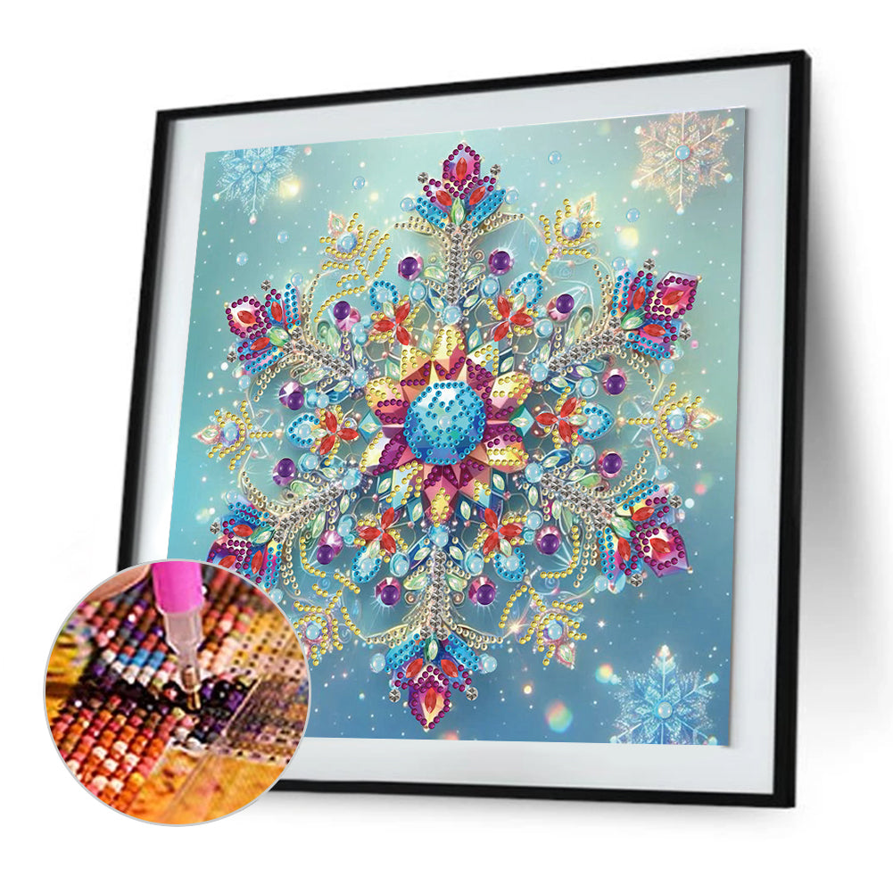 Mandala - Special Shaped Drill Diamond Painting 30*30CM