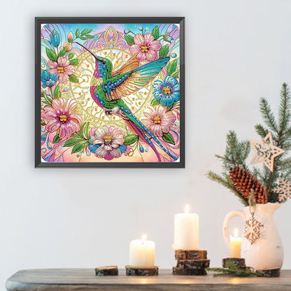 Hummingbird - Special Shaped Drill Diamond Painting 30*30CM