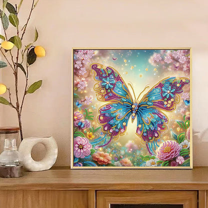 Butterfly - Special Shaped Drill Diamond Painting 30*30CM