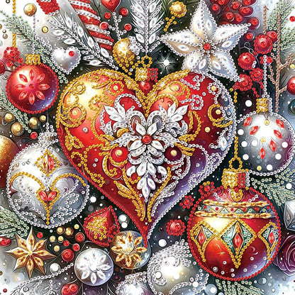 4 Pcs Christmas - Special Shaped Drill Diamond Painting 30*30CM