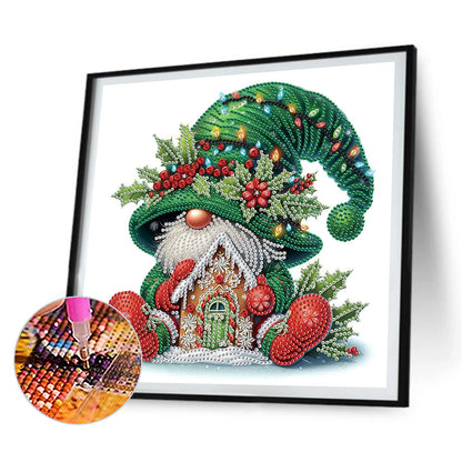 4 Pcs Christmas - Special Shaped Drill Diamond Painting 30*30CM