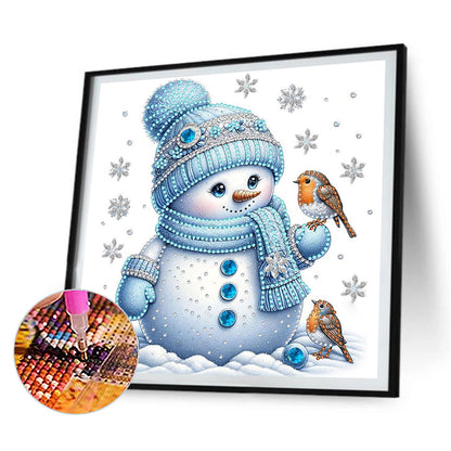4 Pcs Christmas - Special Shaped Drill Diamond Painting 30*30CM