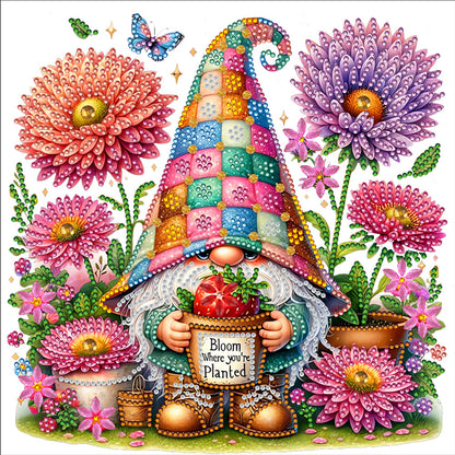 4 Pcs Gnome - Special Shaped Drill Diamond Painting 30*30CM