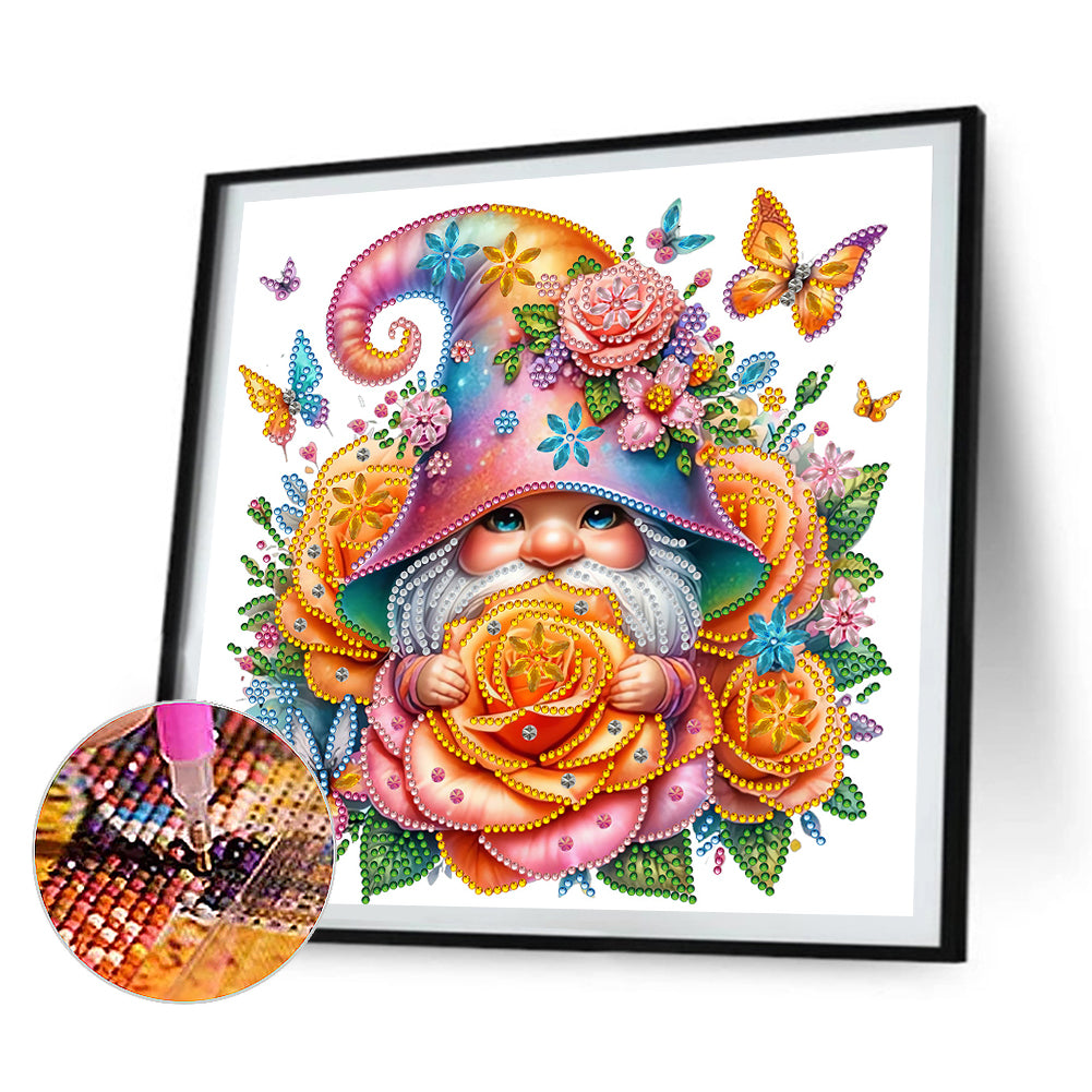 4 Pcs Gnome - Special Shaped Drill Diamond Painting 30*30CM