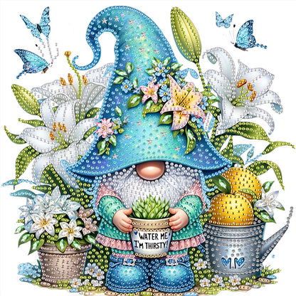 4 Pcs Gnome - Special Shaped Drill Diamond Painting 30*30CM