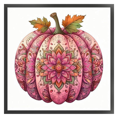 Mandala Pumpkin - 14CT Stamped Cross Stitch 40*40CM
