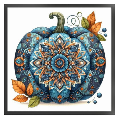 Mandala Pumpkin - 14CT Stamped Cross Stitch 40*40CM