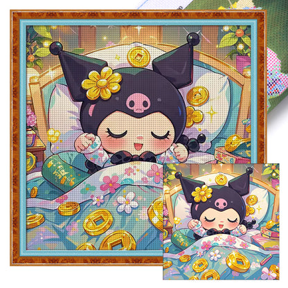 Kuromi - 11CT Stamped Cross Stitch 60*60CM(Brand)