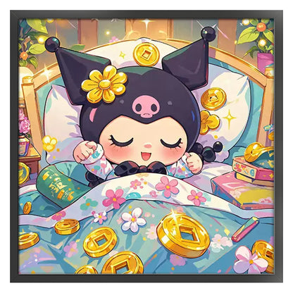 Kuromi - 11CT Stamped Cross Stitch 60*60CM(Brand)