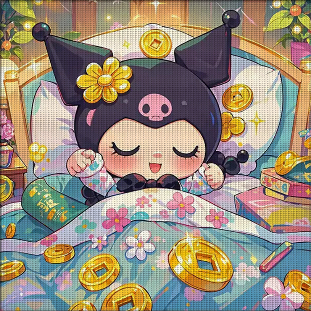 Kuromi - 11CT Stamped Cross Stitch 60*60CM(Brand)