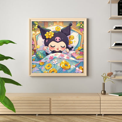 Kuromi - 11CT Stamped Cross Stitch 60*60CM(Brand)