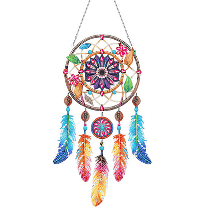 Dream Catcher 2D Flat DIY Diamond Art Pendant Special Shape Diamond Painting Set
