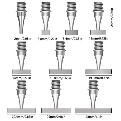 Stainless Steel Diamond Painting Pen Tip Diamond Art Pen Tip for DIY Crafts (4)