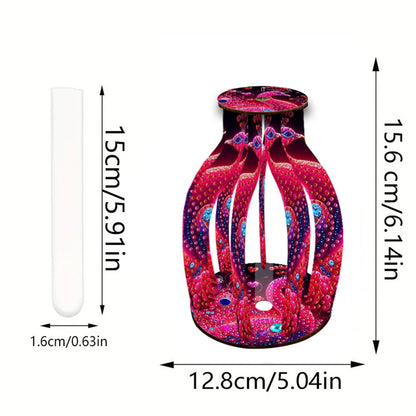 Diamond Painting Flower Vase Desktop Diamond Art Kits for Home Office Decor