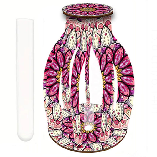 Diamond Painting Flower Vase Desktop Diamond Art Kits for Home Office Decor