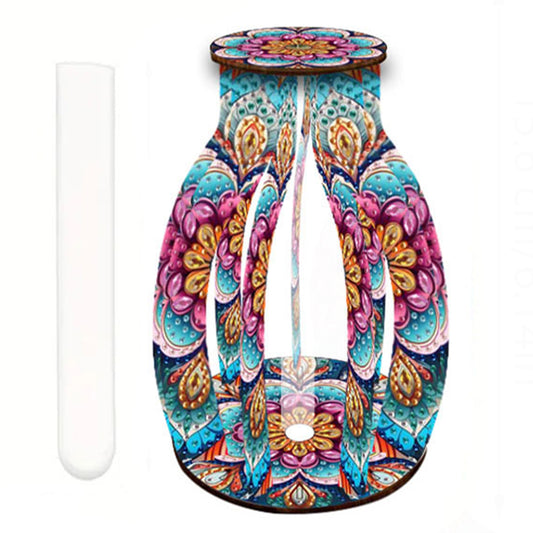 Diamond Painting Flower Vase Desktop Diamond Art Kits for Home Office Decor