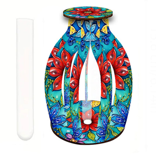 Diamond Painting Flower Vase Desktop Diamond Art Kits for Home Office Decor