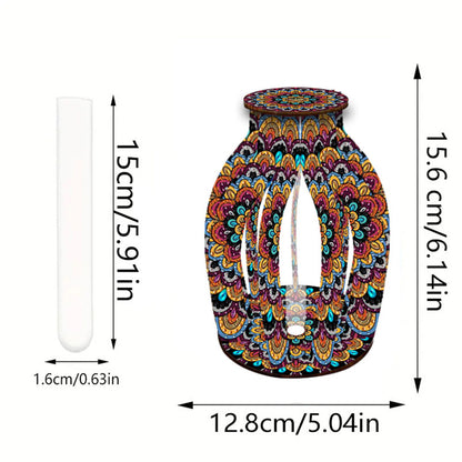 Diamond Painting Flower Vase Desktop Diamond Art Kits for Home Office Decor