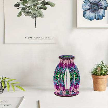 Diamond Painting Flower Vase Desktop Diamond Art Kits for Home Office Decor