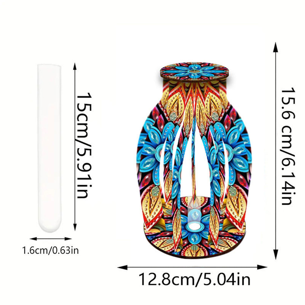 Diamond Painting Flower Vase Desktop Diamond Art Kits for Home Office Decor