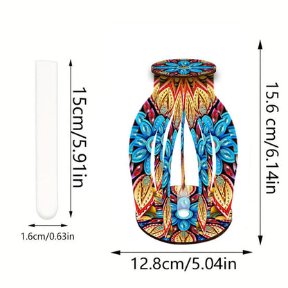 Diamond Painting Flower Vase Desktop Diamond Art Kits for Home Office Decor