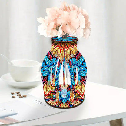 Diamond Painting Flower Vase Desktop Diamond Art Kits for Home Office Decor