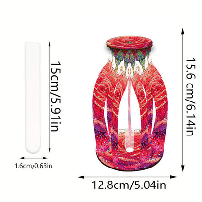 Diamond Painting Flower Vase Desktop Diamond Art Kits for Home Office Decor