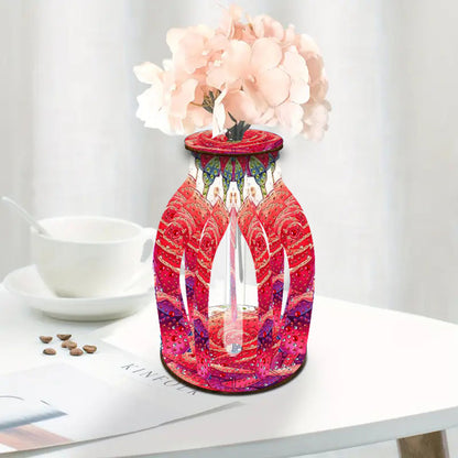 Diamond Painting Flower Vase Desktop Diamond Art Kits for Home Office Decor