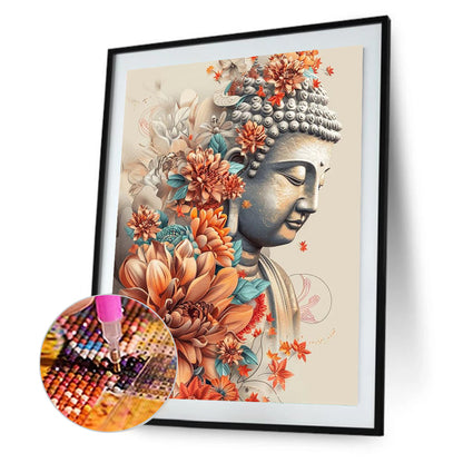 Buddha Statue - Full Round Drill Diamond Painting 30*40CM