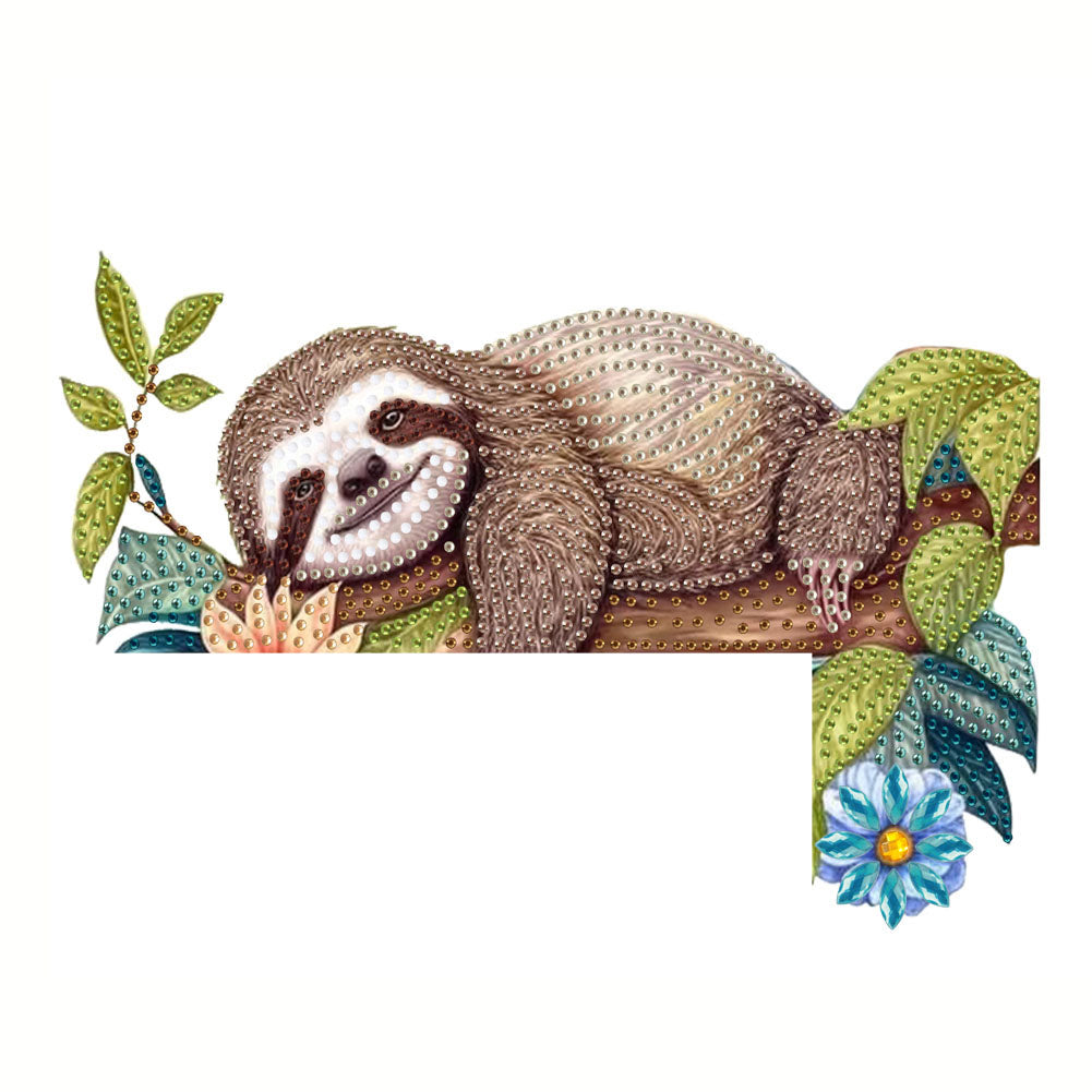 2D Flat Diamond Painting Door Corner Sign DIY Diamond Art Door Right Angle Sign