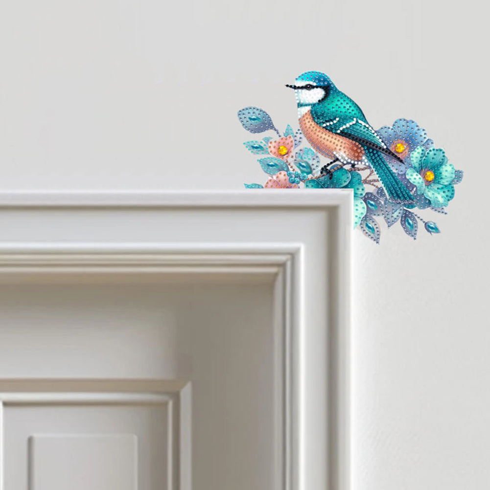 2D Flat Diamond Painting Door Corner Sign DIY Diamond Art Door Right Angle Sign