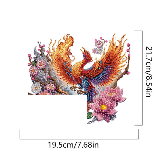 2D Flat Diamond Painting Door Corner Sign DIY Diamond Art Door Right Angle Sign