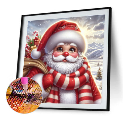 Christmas Santa Claus - Full Square Drill Diamond Painting 30*30CM