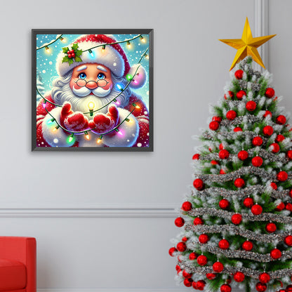 Christmas Santa Claus - Full Square Drill Diamond Painting 30*30CM