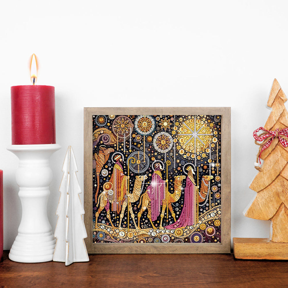 Pilgrimage Road - Special Shaped Drill Diamond Painting 30*30CM