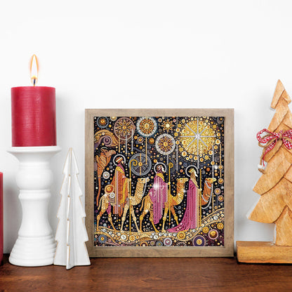 Pilgrimage Road - Special Shaped Drill Diamond Painting 30*30CM