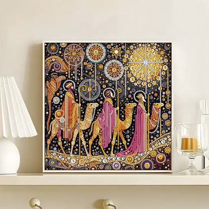 Pilgrimage Road - Special Shaped Drill Diamond Painting 30*30CM