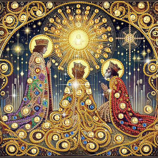 Pilgrimage Road - Special Shaped Drill Diamond Painting 30*30CM