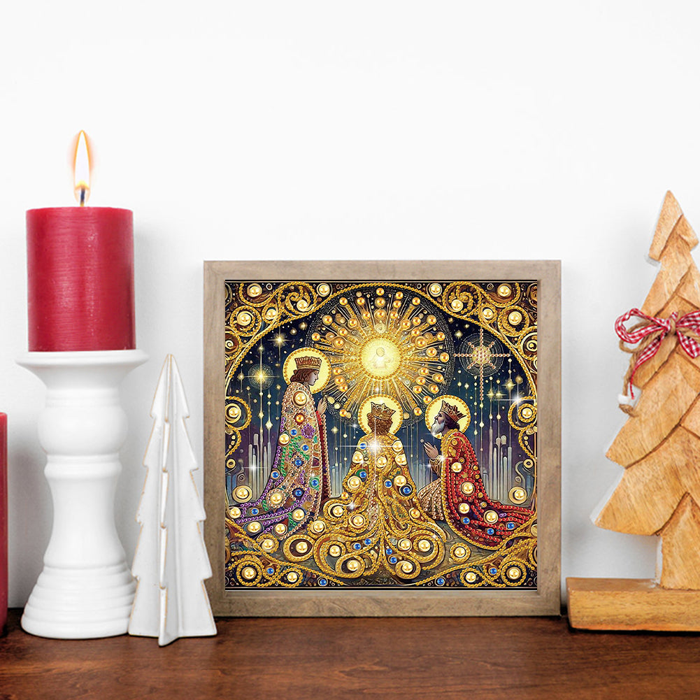 Pilgrimage Road - Special Shaped Drill Diamond Painting 30*30CM