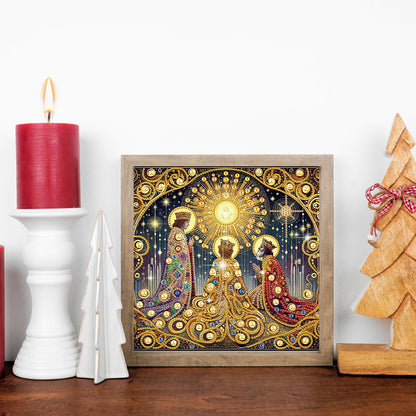 Pilgrimage Road - Special Shaped Drill Diamond Painting 30*30CM