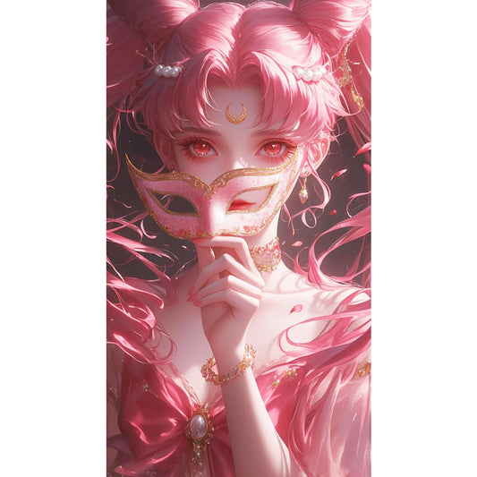Sailor Moon Unmasked - 14CT Stamped Cross Stitch 40*70CM