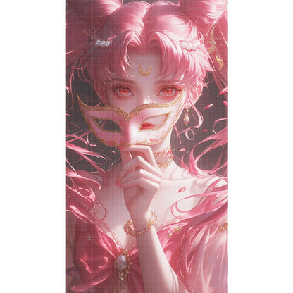 Sailor Moon Unmasked - 14CT Stamped Cross Stitch 40*70CM