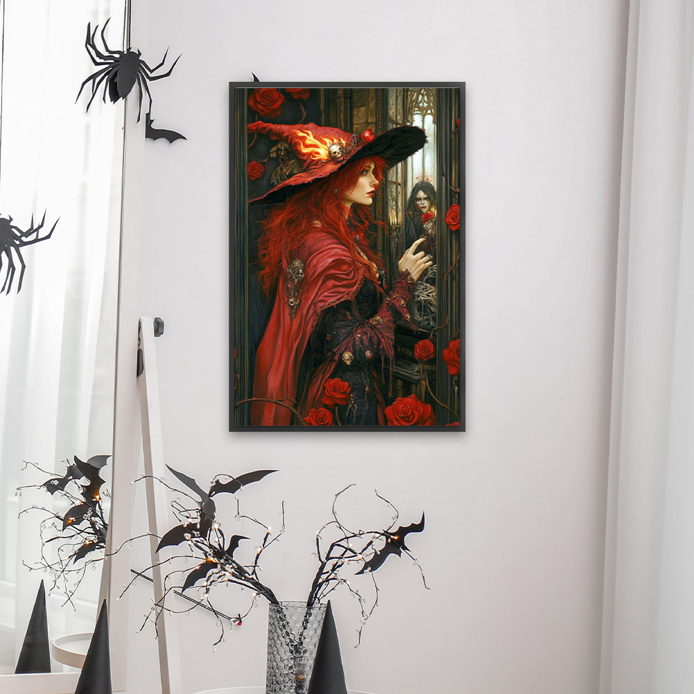 Witch - Full Square Drill Diamond Painting 40*60CM